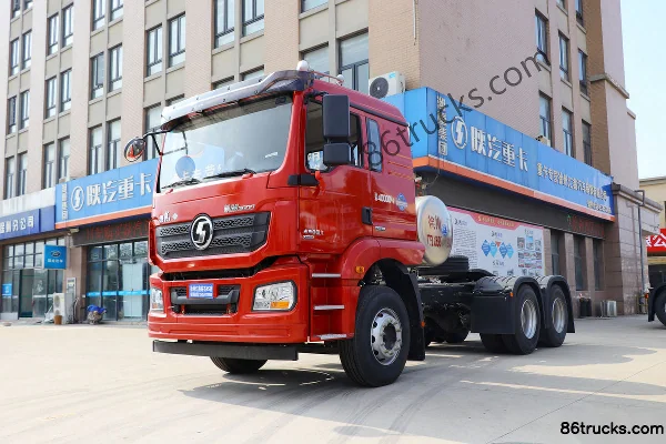 SHACMAN Delong New M3000 Lightweight Edition 460hp 6X4(10 wheels) LNG Tractor Truck (China VI) Exterior (3) | 86Trucks
