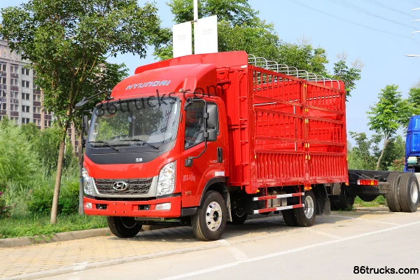 Hyundai Commercial Vehicle Hongtu 300 150hp 4X2(6 wheels) 4.165m single-row cage-type light truck Exterior (3) | 86Trucks