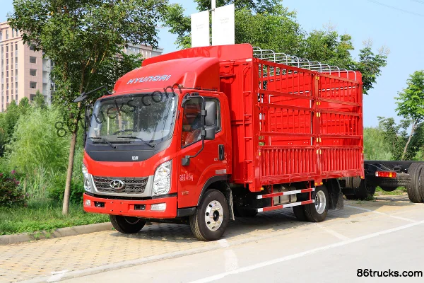 Hyundai Commercial Vehicle Hongtu 300 150hp 4X2(6 wheels) 4.165m single-row cage-type light truck Exterior (2) | 86Trucks