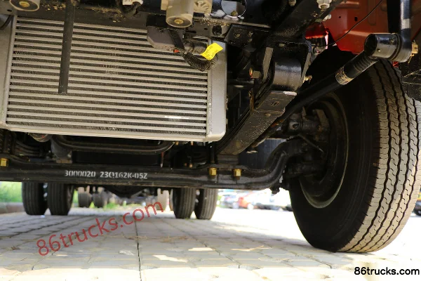 Hyundai Commercial Vehicle Hongtu 300 150hp 4X2(6 wheels) 4.165m single-row cage-type light truck Chassis (3) | 86Trucks