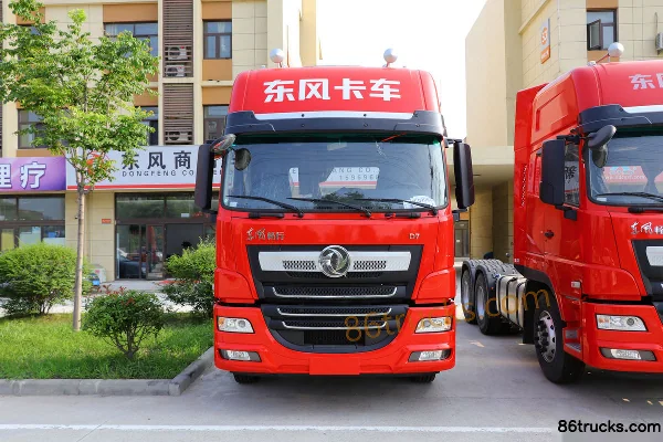 Dongfeng Changxing D7V 11L LNG 400hp 4X2(6 wheels) Fast Gear 12-Speed Tractor Truck Exterior (2) | 86Trucks