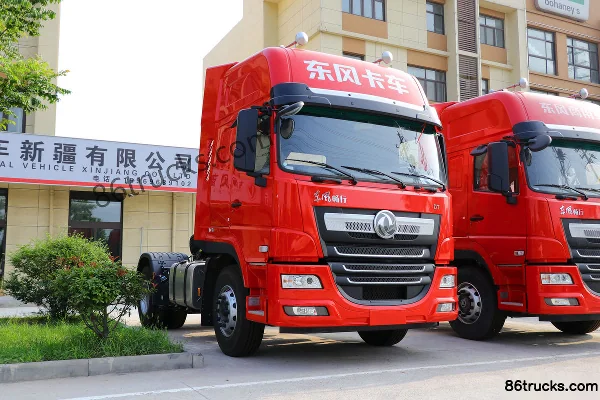 Dongfeng Changxing D7V 7.7L LNG 300 ch 4X2(6 roues) Fast Gear 8 vitesses tracteur routier Extérieur