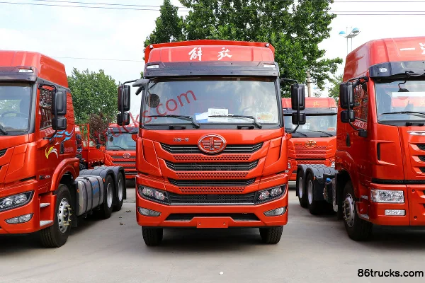 FAW Jiefang Qingdao HanV Heavy Truck 2.0 Edition 260 hp 6X2(8 wheels) 7.2m Stake Truck (Ratio 4.444) Exterior (2) | 86Trucks