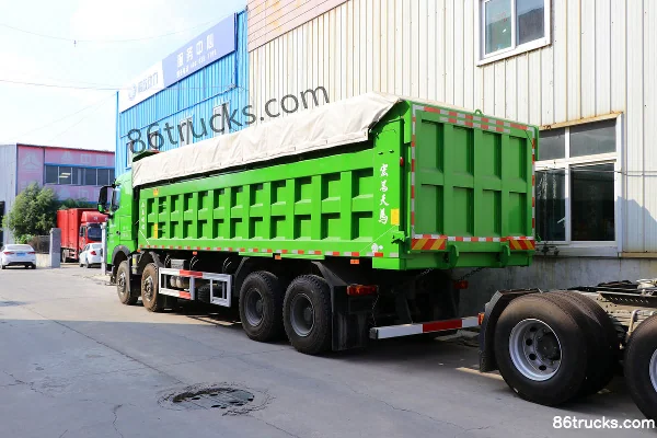 Sinotruk HOWO T7H heavy truck 480hp 8X4(12 wheels) 8.5m dump truck Exterior (3) | 86Trucks