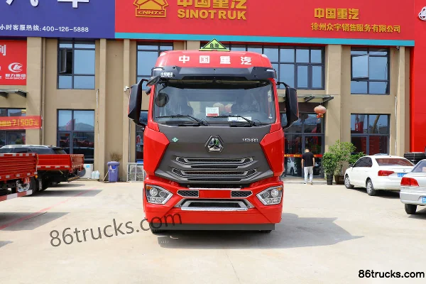 Sinotruk Hohan N7G heavy truck 440 hp 6X4(10 wheels) LNG hazardous material tractor truck (China VI) Exterior (2) | 86Trucks