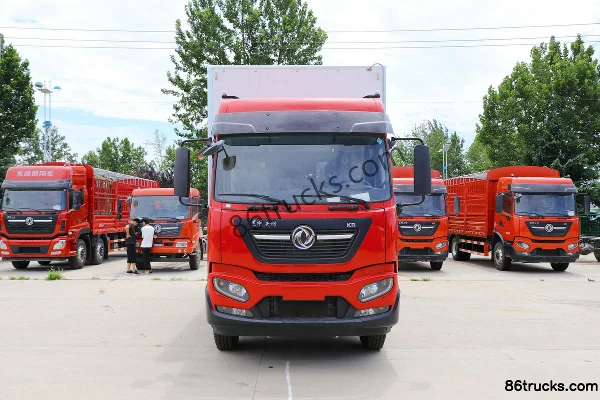 Dongfeng Commercial Vehicle Tianjin KR 245hp 4X2(6 wheels) 6.8m refrigerated truck Exterior (2) | 86Trucks