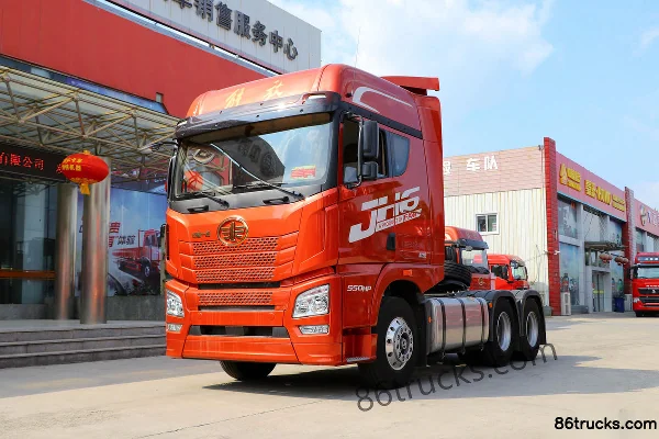 FAW Jiefang Qingdao JH6 camion lourd édition Leader 550 ch 6X4(10 roues) tracteur routier Extérieur (3) | 86Trucks
