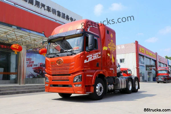 FAW Jiefang Qingdao JH6⁺ Heavy Truck Living Cabin Edition 550hp 6X4(10 wheels) AMT Tractor Truck Exterior (3) | 86Trucks
