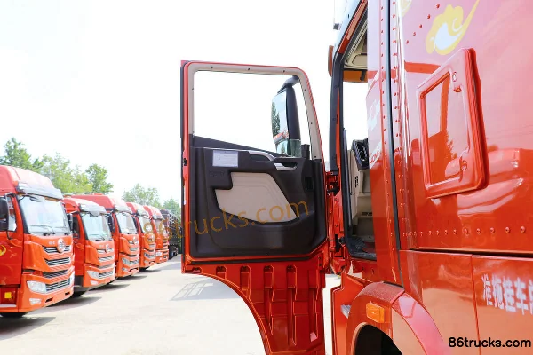 FAW Jiefang Qingdao JH6⁺ Heavy Truck Living Cabin Edition 550hp 6X4(10 wheels) AMT Tractor Truck (1) | 86Trucks