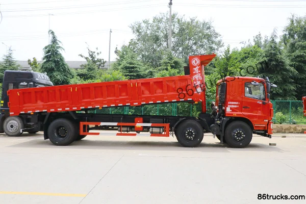 Dongfeng Tianjin KS 220 hp 6X2(8 wheels) 6.8m dump truck Exterior (2) | 86Trucks