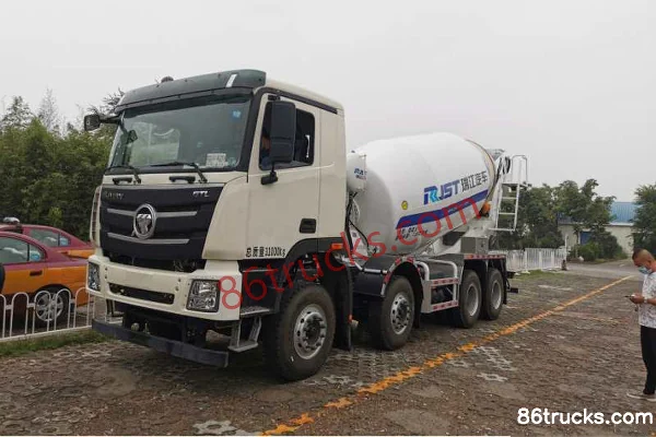 CIMC Ruijiang CIMC Ruijiang Foton Auman chassis concrete mixer truck