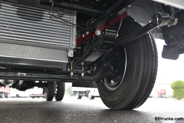 JAC Junling V5 120 hp 4X2(6 wheels) 3.85m Semi-row Flatbed Cargo Truck (JAC Transmission) Chassis (3) | 86Trucks