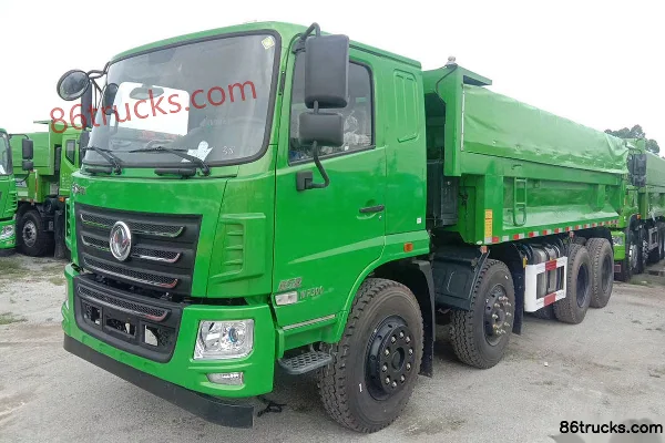 Dongfeng F5 300hp 8X4(12 wheels) 5.8m Dump Truck Exterior