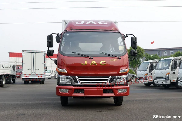 JAC Shuailing E Medium Body 160 hp 4X2(6 wheels) 3.82m Semi-row Van Light Truck (China VI) Exterior (2) | 86Trucks
