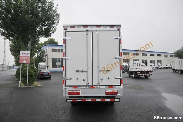 JAC Junling V3 102 hp 4X2(6 wheels) 3.7m Single Row Van Light Truck Body (3) | 86Trucks