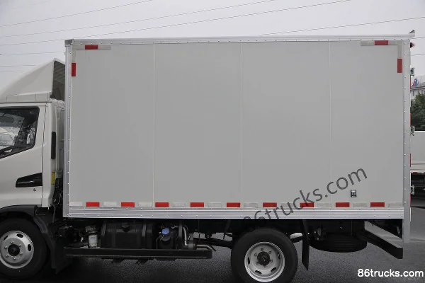 JAC Junling V3 102 hp 4X2(6 wheels) 3.7m Single Row Van Light Truck Body (1) | 86Trucks