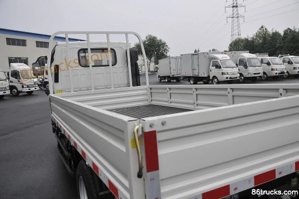JAC Junling V3 102 ch 4X2(6 roues) camion léger plateau 3,7 m cabine simple Carrosserie (3) | 86Trucks