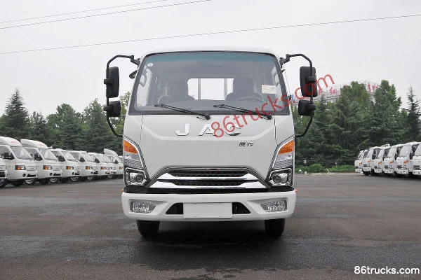 JAC Kangling J3 Deluxe 95 hp 4X2(6 wheels) 3.37m double-row flatbed light truck (China VI) Exterior (2) | 86Trucks