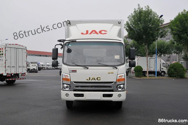 JAC Shuailing Q6 130 ch 4X2(6 roues) camion léger fourgon à cabine simple 4,12 m (China VI) Extérieur (2) | 86Trucks