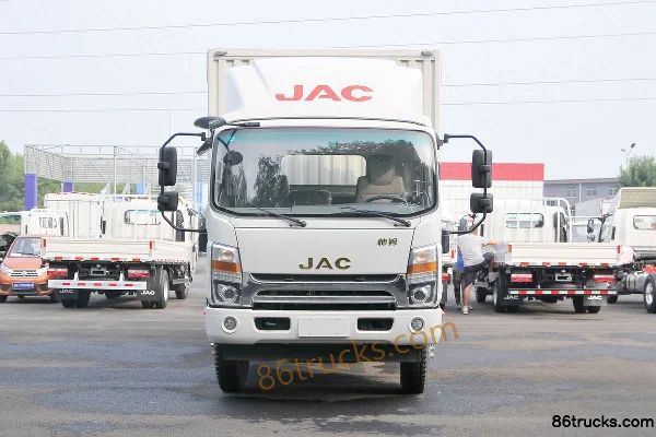 JAC Shuailing Q7 170 ch 4X2(6 roues) 5,175 m cabine simple fourgon léger (carrosserie large) (China VI) Extérieur (2) | 86Trucks