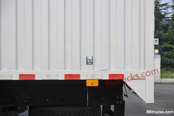 JAC Shuailing Q7 170 ch 4X2(6 roues) 5,175 m cabine simple fourgon léger (carrosserie large) (China VI) (2) | 86Trucks