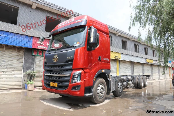 DongfengLiuqi Chenglong H7 camion lourd 480 ch 8X4(12 roues) camion porteur à grille 9,4 m Extérieur (2) | 86Trucks
