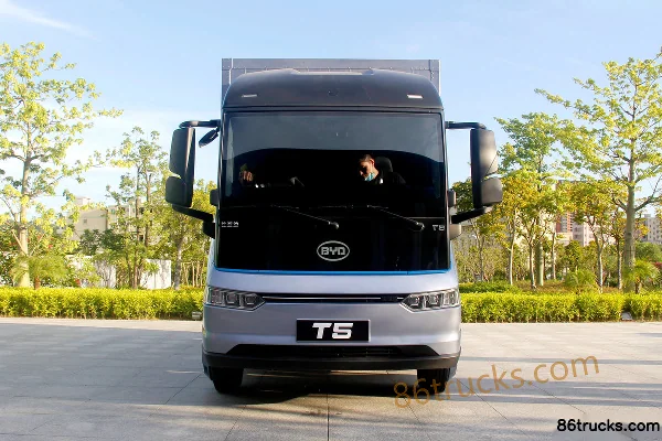 BYD T5 single-row pure electric box light truck 4X2(6 wheels) Exterior (2) | 86Trucks