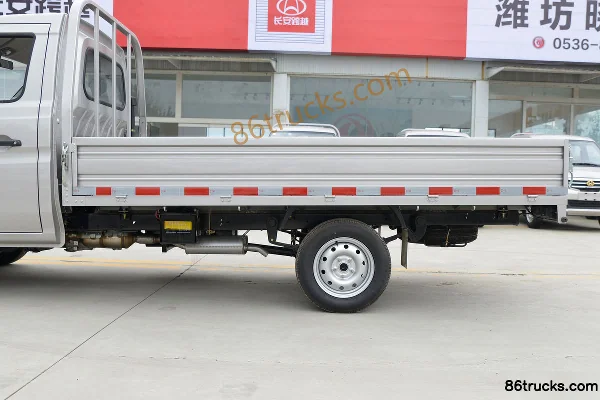 Changan Kuayue King X1 Standard Version 1.2L Gasoline 91 hp 4X2(6 wheels) 3.05m Single Row Flatbed Mini Truck (Single Rear Wheel) (China VI)
