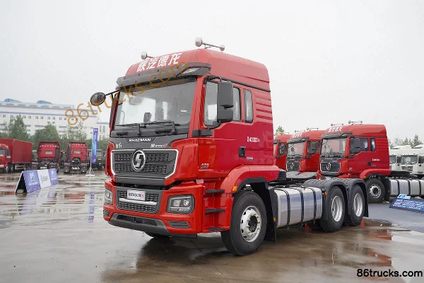 SHACMAN Delong M3000S 460hp 6X4(10 wheels) Tractor Truck Exterior (3) | 86Trucks