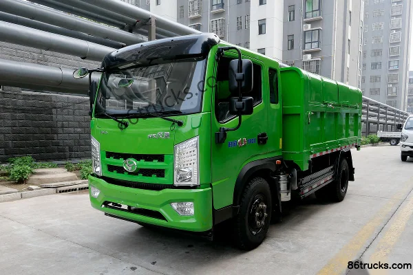 Shifeng Fengchi 1800 4X2(6 wheels) 130hp Self-Loading Garbage Truck (China VI) Exterior (3) | 86Trucks