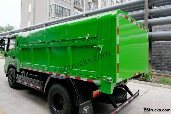 Shifeng Fengchi 1800 4X2(6 wheels) 130hp Self-Loading Garbage Truck (China VI) Body (2) | 86Trucks
