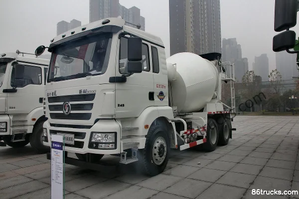 SHACMAN Delong New M3000 270 hp 6X4(10 wheels) 5.7m³ Concrete Mixer Truck (CIMC Brand) Exterior
