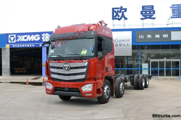 Foton Auman EST 6 Series Heavy Truck Basic 430 hp 8X4(12 wheels) 9.45m Wing Opening Box Cargo Truck Exterior (3) | 86Trucks