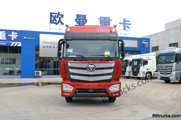 Foton Auman EST 6 Series Heavy Truck Basic 430 hp 8X4(12 wheels) 9.45m Wing Opening Box Cargo Truck Exterior (2) | 86Trucks