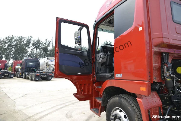 Foton Auman EST 6 Series Heavy Truck Basic 430 hp 8X4(12 wheels) 9.45m Wing Opening Box Cargo Truck Cab (1) | 86Trucks