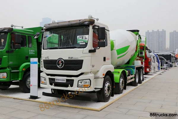 SHACMAN Delong New M3000 340 hp 8X4(12 wheels) 7.7 m³ Concrete Mixer Truck (Tonghua Brand) Exterior