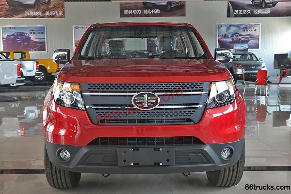 FAW Hongta Blue Ship 2020 Premium 2.5T Diesel 150hp 4WD Long Wheelbase Double Cab Pickup (China VI) Exterior (2) | 86Trucks