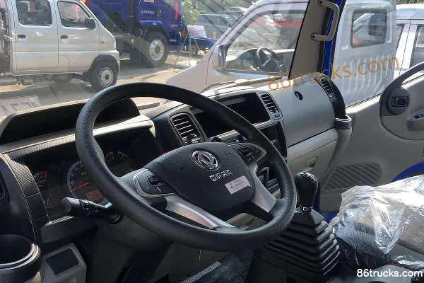 Dongfeng Kaipute K6-N Zhiyue Version 130 hp 4X2(6 wheels) 4.13m Single Row Van Light Truck (China VI) Cab (2) | 86Trucks