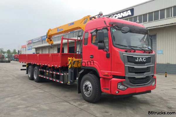 JAC Gallop A6L2 240 ch 6X4(10 roues) camion grue Extérieur (2) | 86Trucks