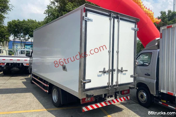 Foton Shidai Xiaoka Zhixing 1 116 ch 4X2(6 roues) camion frigorifique 4,05 m Extérieur (3) | 86Trucks
