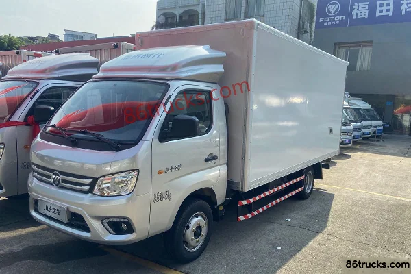 Foton Shidai Xiaoka Zhixing 1 116 ch 4X2(6 roues) camion frigorifique 4,05 m Extérieur (2) | 86Trucks