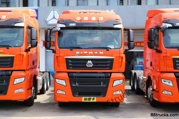 Sinotruk Sitrak G7 camion lourd 540 ch 6X4(10 roues) tracteur routier Extérieur (2) | 86Trucks
