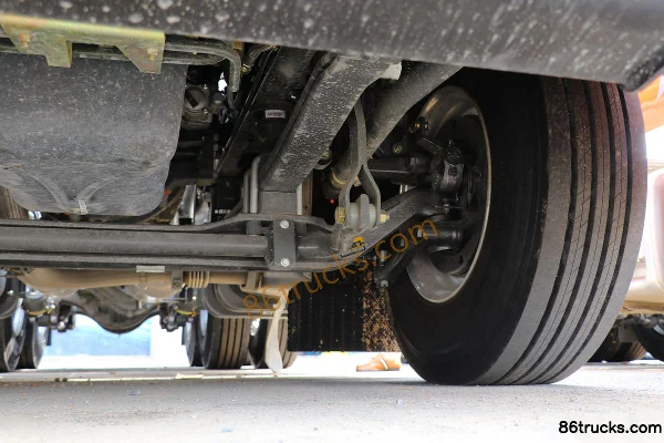 Sinotruk Sitrak G7 camion lourd 540 ch 6X4(10 roues) tracteur routier Châssis (3) | 86Trucks