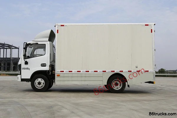 Zhongtong Bus Tianquan 4.5T 4.13m electric insulated truck (Dongfeng) 80.64kWh 4X2(6 wheels) Exterior (3) | 86Trucks