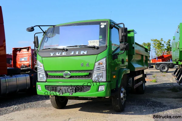 Yuejin Kaituo X300 Engineering Type 110hp 4X2(6 wheels) 3.3m Dump Truck Exterior (3) | 86Trucks