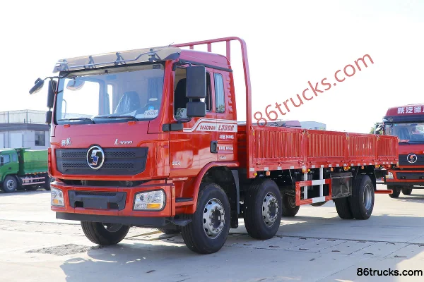 SHACMAN Delong L3000 Standard Load Version 245hp 6X2(8 wheels) 9.5m Flatbed Cargo Truck (High Roof) Exterior (3) | 86Trucks