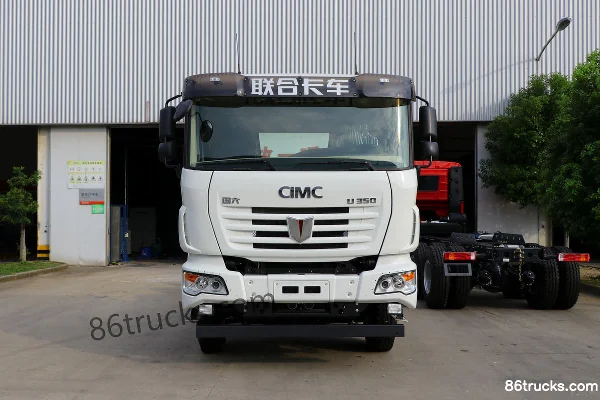 Union Truck U350 Heavy Truck 350hp 8X4(12 wheels) Dump Truck Chassis (China VI) Exterior (2) | 86Trucks