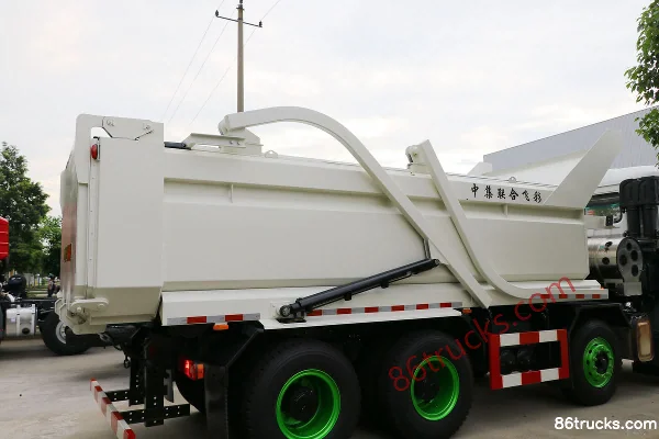 Union Truck UX380 Heavy Truck 380hp 8X4(12 wheels) LNG Dump Truck (China VI) Body (3) | 86Trucks