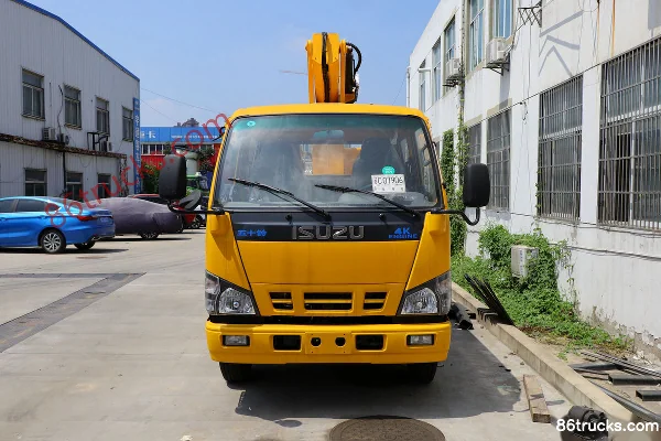 Isuzu 600P 120 ch 4X2(6 roues) nacelle élévatrice à double cabine (marque XCMG) Extérieur (2) | 86Trucks