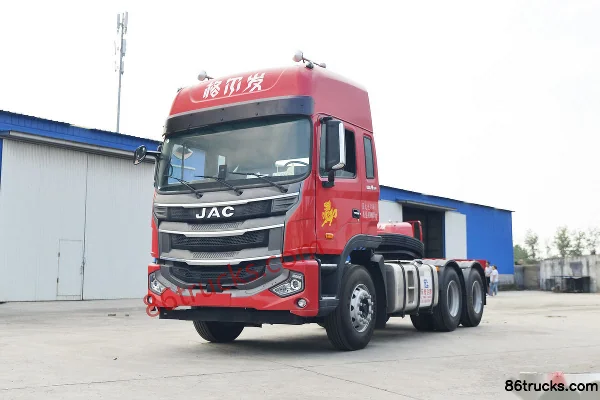 JAC GallopA5WIII poids lourd édition super valeur 430 ch 6X4(10 roues) tracteur routier Extérieur (3) | 86Trucks